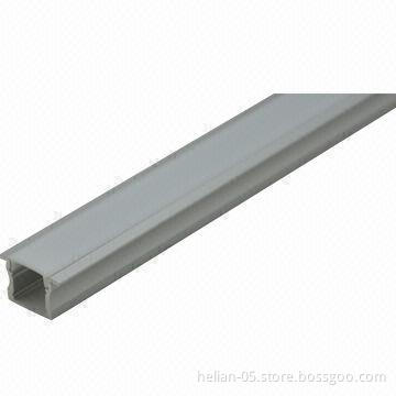 Recessed Linear Flanged LED Aluminum Extrusion Profile with PC/PMMA diffuser